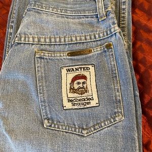 Vintage Willie Nelson Red Headed Stranger Jeans